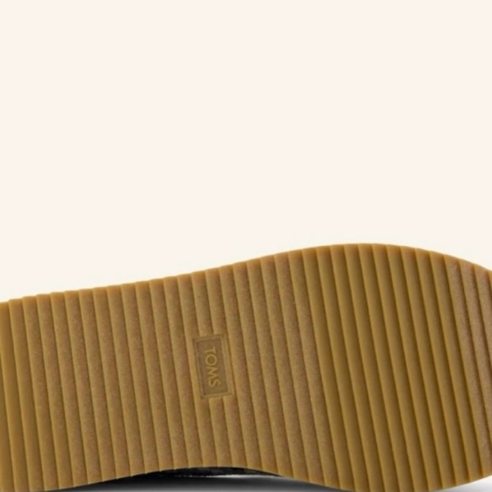 Women’s TOMS Jocelyn Denim Espadrille Slip On Shoes Sneakers - Picture 5 of 5